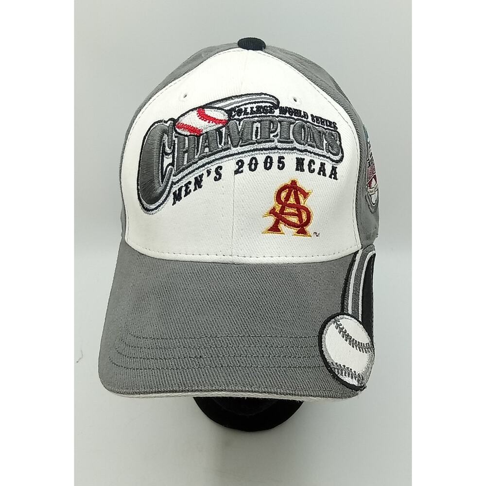 Vintage ASU Men's 2005 NCAA College World Series Champs Cap Adjustable